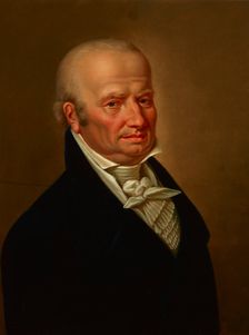 Portrait of Johann Hausner Sr, 1824. Creator: Karol Schweikart