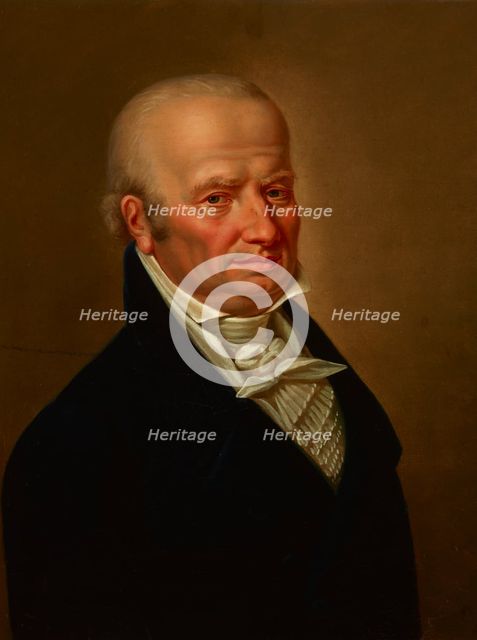 Portrait of Johann Hausner Sr, 1824. Creator: Karol Schweikart.