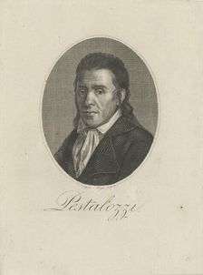 Portrait of Johann Heinrich Pestalozzi (1746-1827) , 1805. Creator: Anonymous
