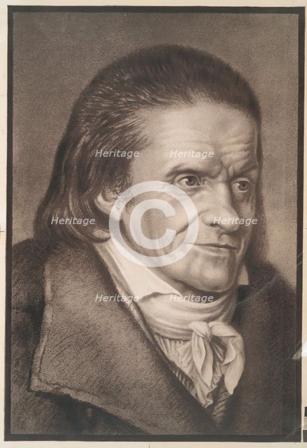 Portrait of Johann Heinrich Pestalozzi (1746-1827). Creator: Unknown artist.