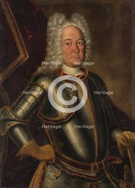 Portrait of Johann Hieronymus zum Jungen, c1700-1710. Creator: German Master.