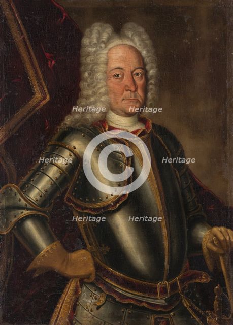 Portrait of Johann Hieronymus zum Jungen, c1700-1710. Creator: German Master.