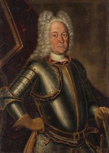 Portrait of Johann Hieronymus zum Jungen, c1700-1710. Creator: German Master