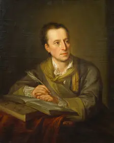 Portrait of Johann Joachim Winckelmann, c1764. Creator: Copy after Angelica Kauffmann