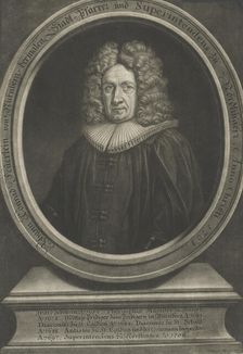 Portrait of Johann Konrad Feuerlein (1629-1704). Creator: Weigel, Christoph, the Elder (1654-1725)