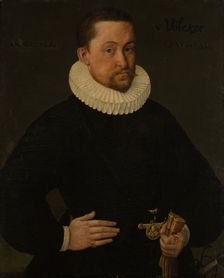 Portrait of Johann Philipp Völker, 1588. Creator: Middle-Rhenish Master of 1589