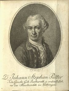 Portrait of Johann Stephan Pütter (1725-1807), 1794