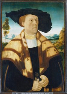 Portrait of Johann Stralenberg, 1526. Creator: Conrad Faber von Creuznach