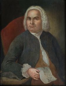 Portrait of Johann Sebastian Bach, before 1754