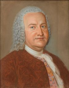 Portrait of Johann Sebastian Bach, ca 1730