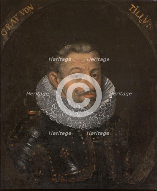 Portrait of Johann Tserclaes (1559-1632), Count of Tilly.