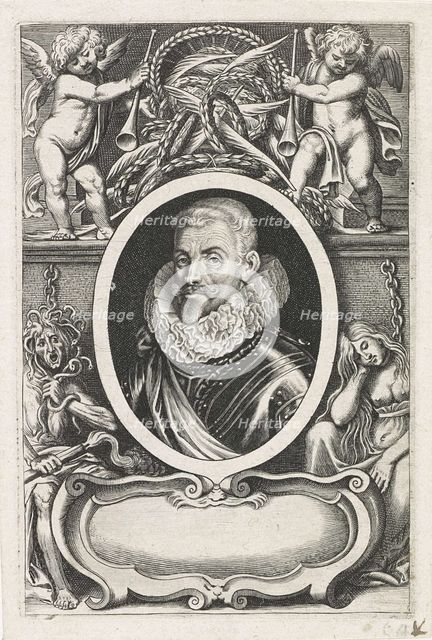 Portrait of Johann Tserclaes, Count of Tilly. Artist: Vorsterman, Lucas, the Elder (1595-1675)