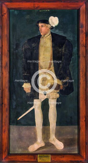 Portrait of Johann V (Hanns) of Liechtenstein. Creator: Anonymous.