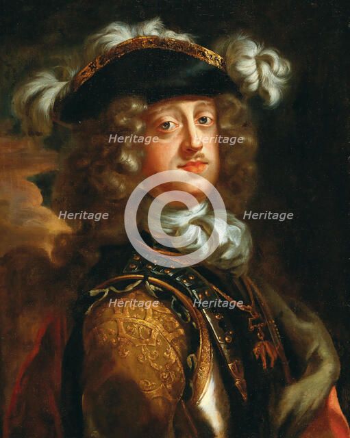 Portrait of Johann Wilhelm II (1658-1716), Elector Palatine, 1700s. Creator: Douven, Jan Frans van (1656-1727).