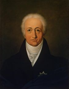 Portrait of Johann Wolfgang Goethe, 1818. Creator: Ferdinand Jagemann