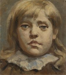 Portrait of Johanna, the Artist's Sister, probably 1887. Creator: Halfdan Egedius