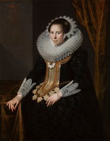 Portrait of Johanna Martens, 1625. Creator: Paulus Moreelse