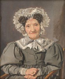 Portrait of Johanne Ployen, née Bachmann, 1834. Creator: Christen Købke