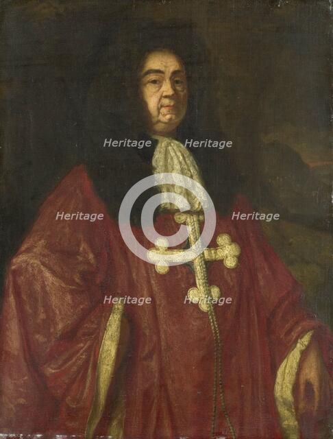 Portrait of Johannes Camprich van Cronefelt, Knight of the Order of St. Maurice and St. Lazarus, Imp Creator: Simon Ruys.