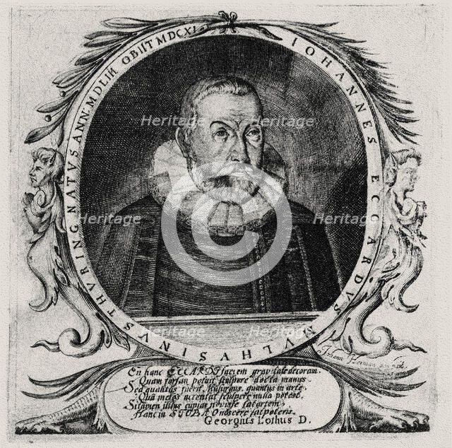 Portrait of Johannes Eccard (1553-1611), 1642. Creator: Hermann, Johann (active 1615-1658).