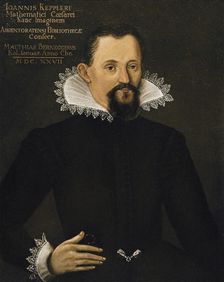 Portrait of Johannes Kepler (1571-1630), c. 1620. Creator: Anonymous