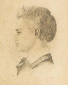 Portrait of Johannes Hage, 1800s. Creator: Johanne Vilhelmine Bissen