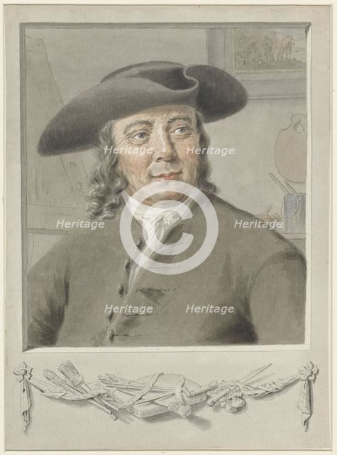 Portrait of Johannes Heemskerk, 1741-1795. Creator: Cornelis van Noorde.