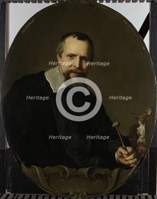 Portrait of Johannes Lutma, 1638-1651. Creator: Jacob Adriaensz. Backer.