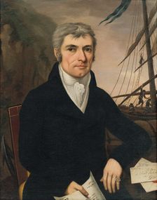 Portrait of Johannes Samuel Steinhubel, 1815. Creator: János Rombauer