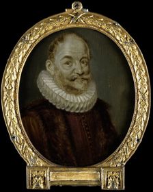 Portrait of Johannes Polyander à Kerckhoven, Professor of Theology in Leiden, 1700-1732. Creator: Arnoud van Halen