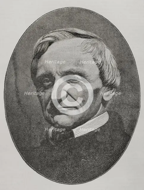 Portrait of John (1801-1873). King of Saxony (1854-1873), 1871.  Creator: Unknown.