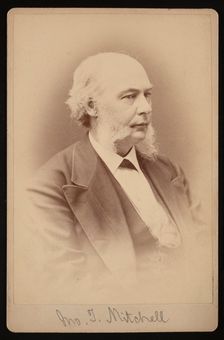 Portrait of John T. Mitchell, Between 1876 and 1880. Creator: Samuel Montague Fassett