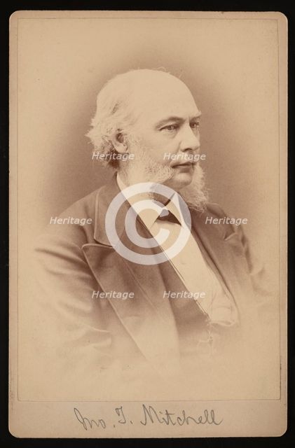 Portrait of John T. Mitchell, Between 1876 and 1880. Creator: Samuel Montague Fassett.