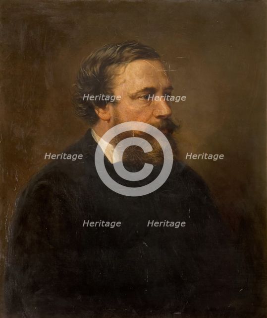 Portrait of John Thackray Bunce (1828-1899), 1879. Creator: William Thomas Roden.