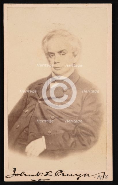 Portrait of John V. L. (John VanSchaick Lansing) Pruyn (1811-1877), Before 1877. Creator: SJ Thompson.