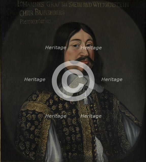 Portrait of John VIII (1601-1657), Count of Sayn-Wittgenstein-Hohenstein.