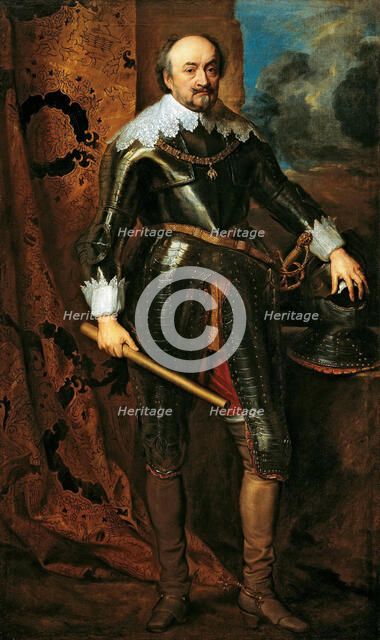 Portrait of John VIII of Nassau-Siegen (1583-1638), 1617. Creator: Dyck, Sir Anthony van (1599-1641).