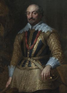 Portrait of John VIII of Nassau-Siegen (1583-1638), ca. 1628-1629. Creator: Dyck, Sir Anthony van (1599-1641)
