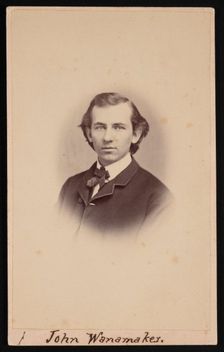 Portrait of John Wanamaker (1838-1922), Between 1864 and 1866. Creator: Charles H Spieler