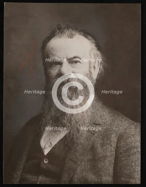 Portrait of John Wesley Powell (1834-1902), 1885. Creator: Charles Parker.