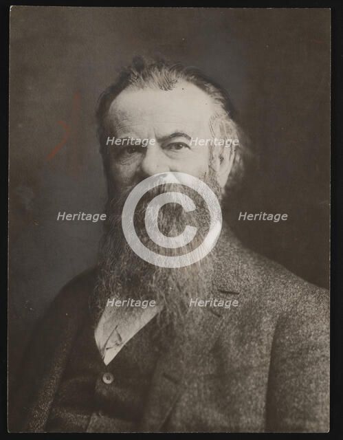 Portrait of John Wesley Powell (1834-1902), 1885. Creator: Charles Parker.