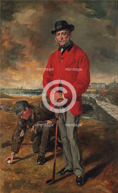 Portrait of John Whyte-Melville, of Bennochy and Strathkinness (1797-1883). Artist: Grant, Sir Francis (1803-1878)