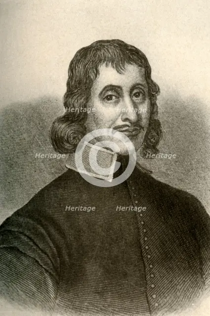 'Portrait of John Winthrop the second, in Puritan dress of Massachusetts', c1640-50, (1937)  Creator: Unknown.
