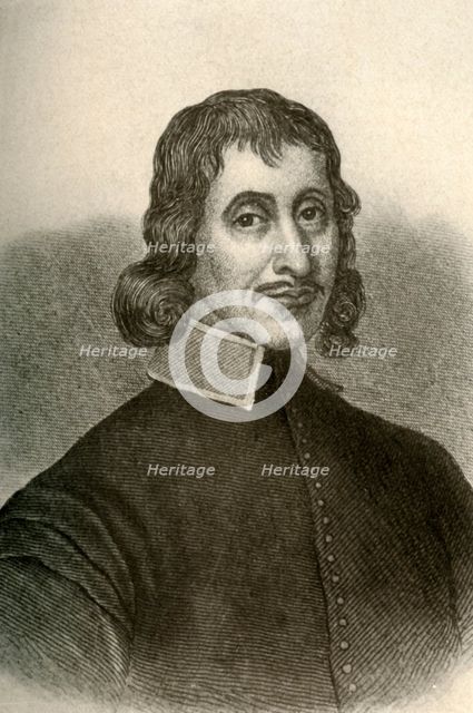 'Portrait of John Winthrop the second, in Puritan dress of Massachusetts', c1640-50, (1937)  Creator: Unknown.