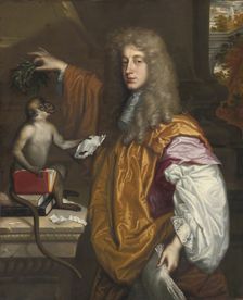 Portrait of John Wilmot, 2nd Earl of Rochester (1647-1680). Artist: Huysmans, Jacob (c. 1633–1696)