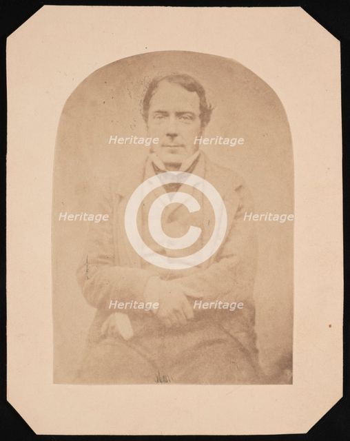 Portrait of John Wolley (1823-1859), 1858. Creator: Unknown.