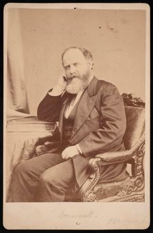 Portrait of John Angel James Creswell (1828-1891), Before 1891. Creator: Brady's National Photographic Portrait Galleries