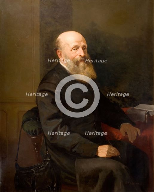 Portrait of John Birt Davies, 1873.  Creator: William Thomas Roden.