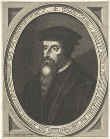 Portrait of John Calvin (1509-1564), 1630-1640