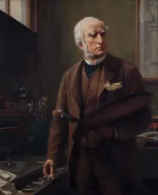 Portrait of John Callcott Horsley, 1891. Creator: Walter Charles Horsley